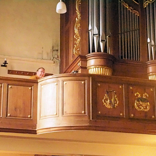 Kalscheuer-Orgel in der Kirche in Hochkirch